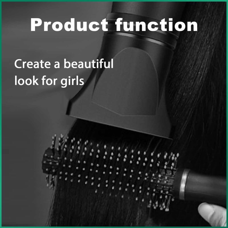 YAFIYGI 2PCS YAFIYGI Hair Dryer Attachment Universal Plastic Blower Nozzle Replace The Styling Professional Salon Hairdressing Tool of Blow Flat Hair Salon Only for Outer Diameter 4.2cm to 4.6cm - Image 3