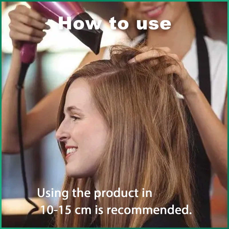 YAFIYGI 2PCS YAFIYGI Hair Dryer Attachment Universal Plastic Blower Nozzle Replace The Styling Professional Salon Hairdressing Tool of Blow Flat Hair Salon Only for Outer Diameter 4.2cm to 4.6cm - Image 2