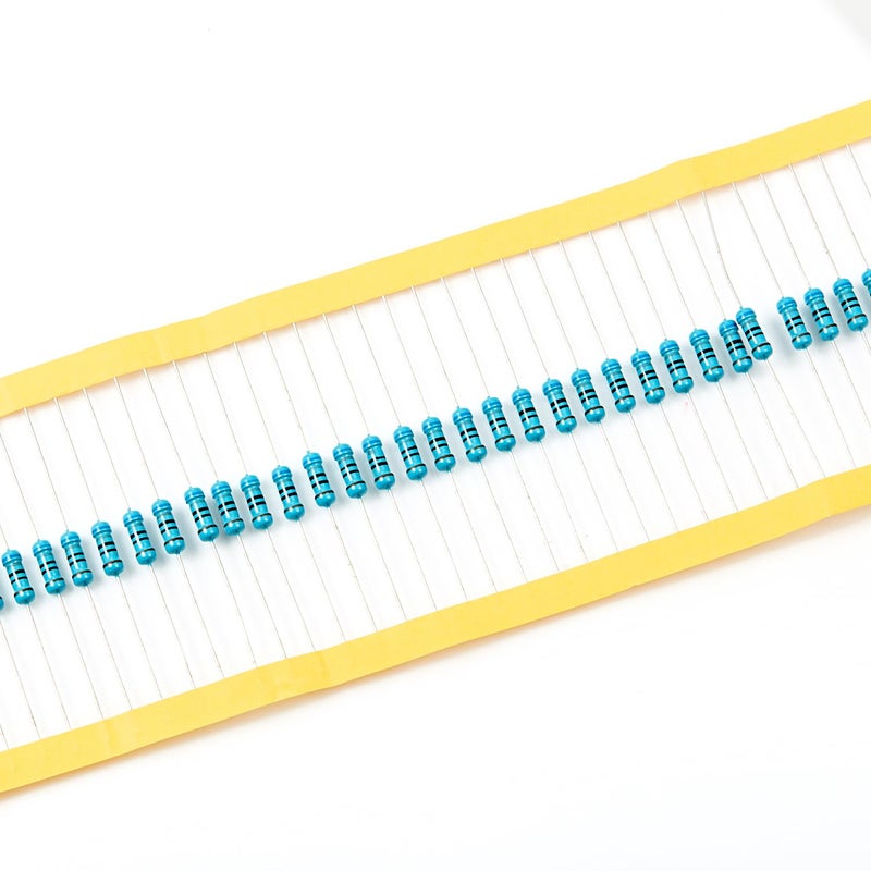 CHANZON 100pcs 1/2W (0.5W)680Ω ohm Metal Film Fixed Resistor 0.01 ±1% Tolerance 680 R MF Through Hole Resistors Current Limiting Rohs Certificated - Image 3