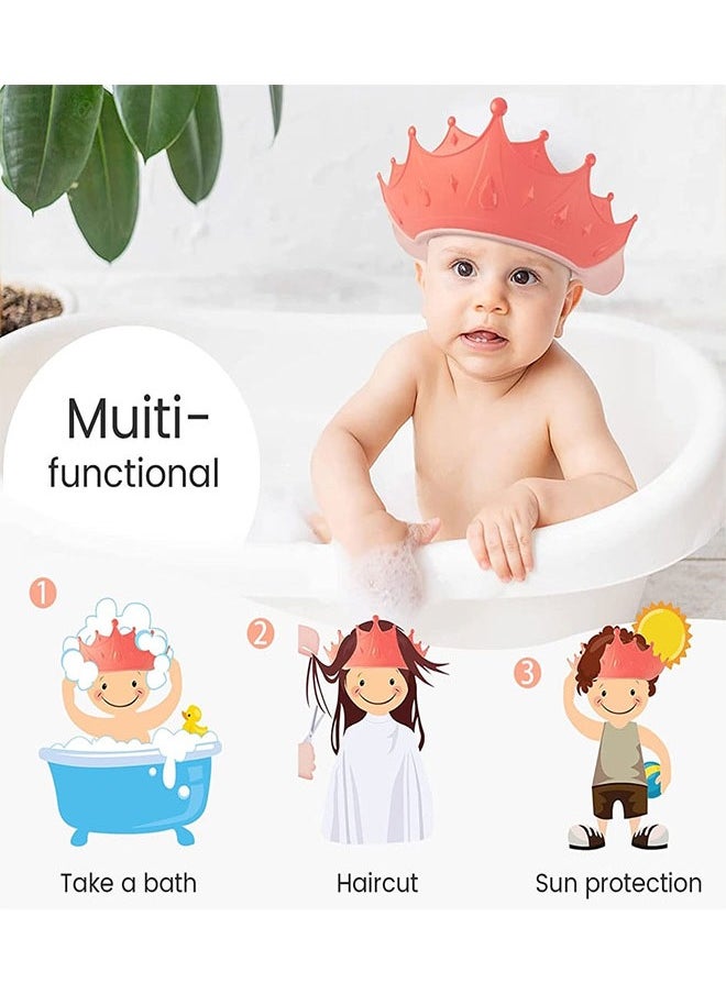 GoldenLike Baby Shower Cap,Adjustable Kids Ear Protective Shower Cap,Protect Eye Ear Waterproof Shampoo Cap Bathing Hat for Baby Toddler Kids (Yellow)  - Image 3