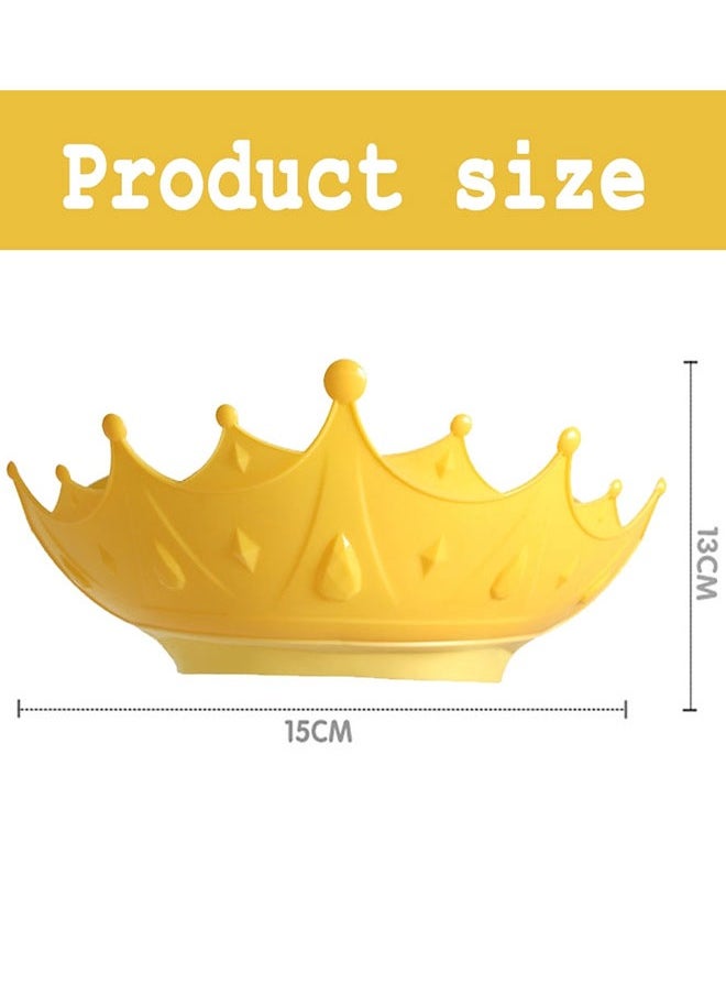 GoldenLike Baby Shower Cap,Adjustable Kids Ear Protective Shower Cap,Protect Eye Ear Waterproof Shampoo Cap Bathing Hat for Baby Toddler Kids (Yellow)  - Image 4