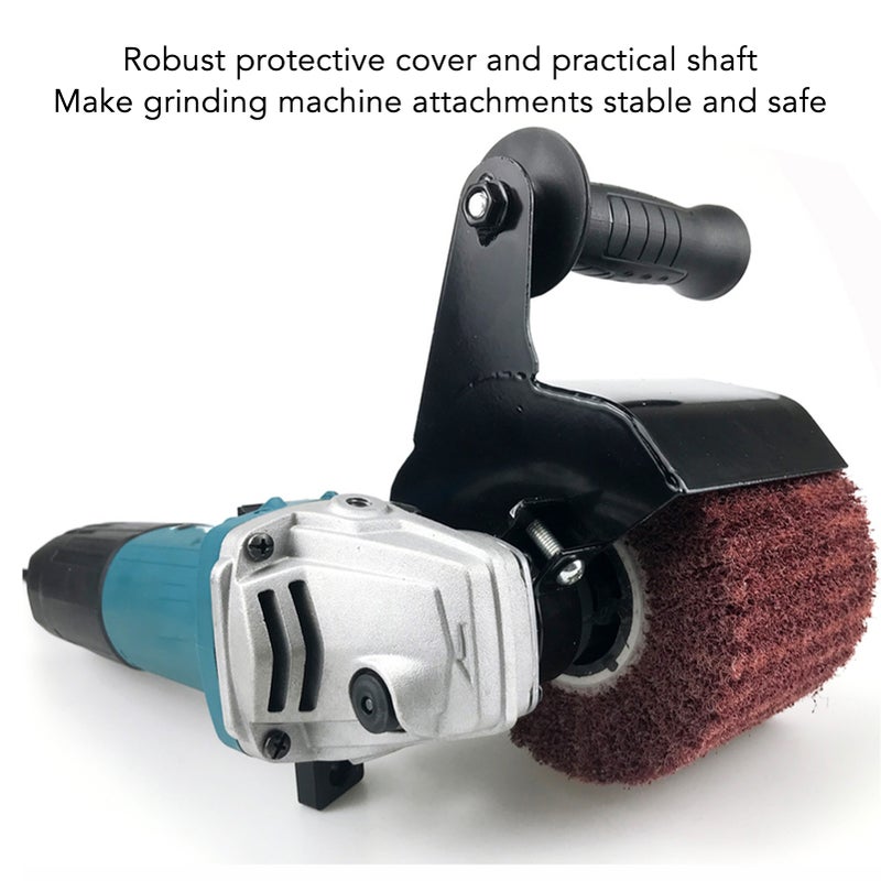 Burnishing Polishing Machine Kit Angle Grinder Attachment for Wood Metal Grinding M10 - Image 2