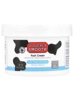 Udderly Smooth Udderly Smooth, Foot Cream With Shea Butter, 8 oz (227 g)  - Image 1