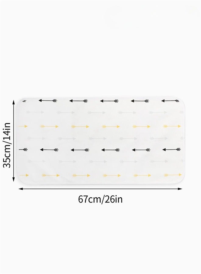 Ultra Soft and Anti-Slip Quilted Waterproof Changing Pad Liner - Image 2