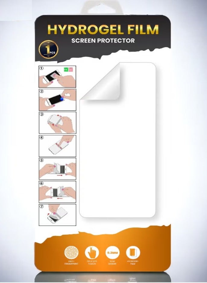 ELTRAZONE Google Pixel 7 Pro 5G Hydrogel Film Screen Protector Clear - Ultra-Clear, Scratch-Resistant, Self-Healing, Full Coverage, Bubble-Free Installation, Soft Touch Protection - Image 2
