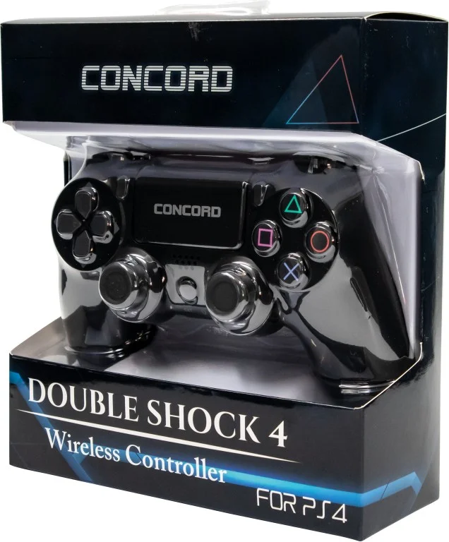 CONCORD C-859 Double Shock 4 Wireless PS4 Game Controller