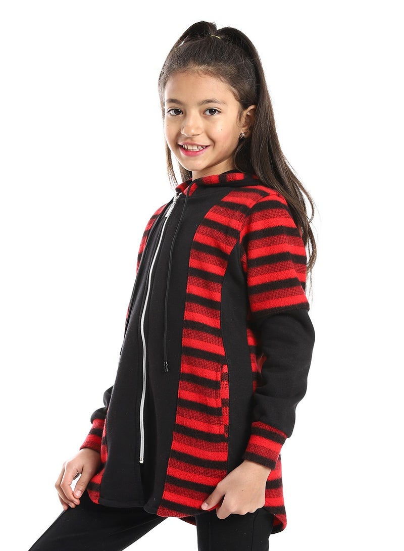 سيزار هودي بناتي مزود بسوستة من الوسط - Image 2