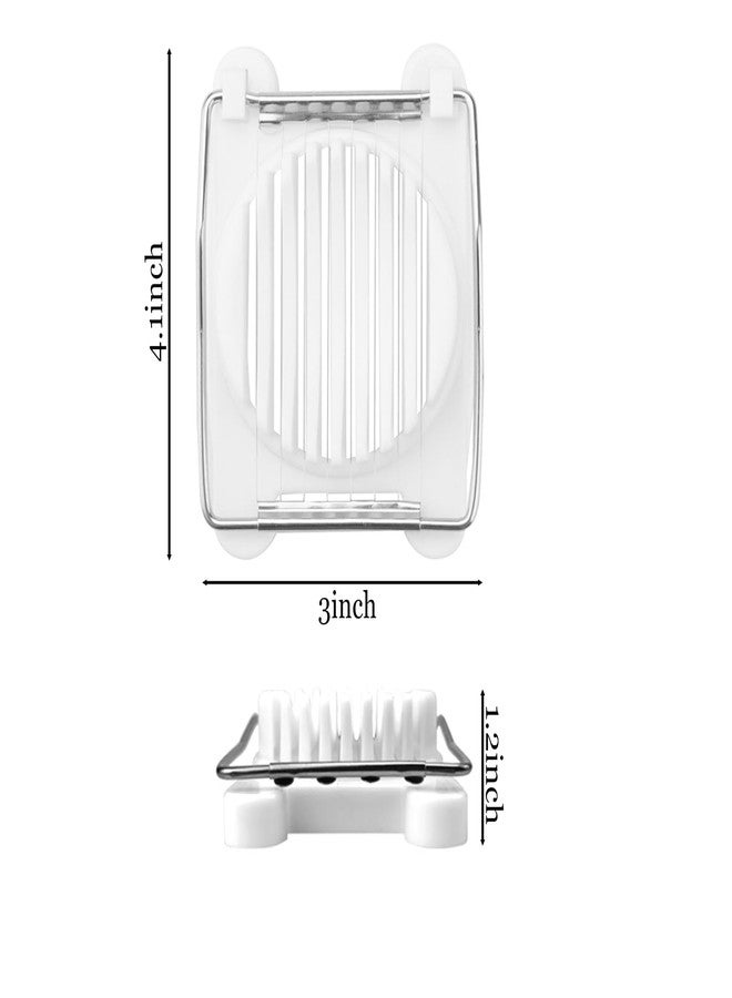 BOBOAR Egg Slicer for Hard Boiled Eggs,Hard Boiled Eggs with Stainless Steel Wire Soft Food Cutting Tool - Image 2