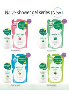 naive Naive Body Soap (with aloe extract) for refilling,380ML  - Image 2
