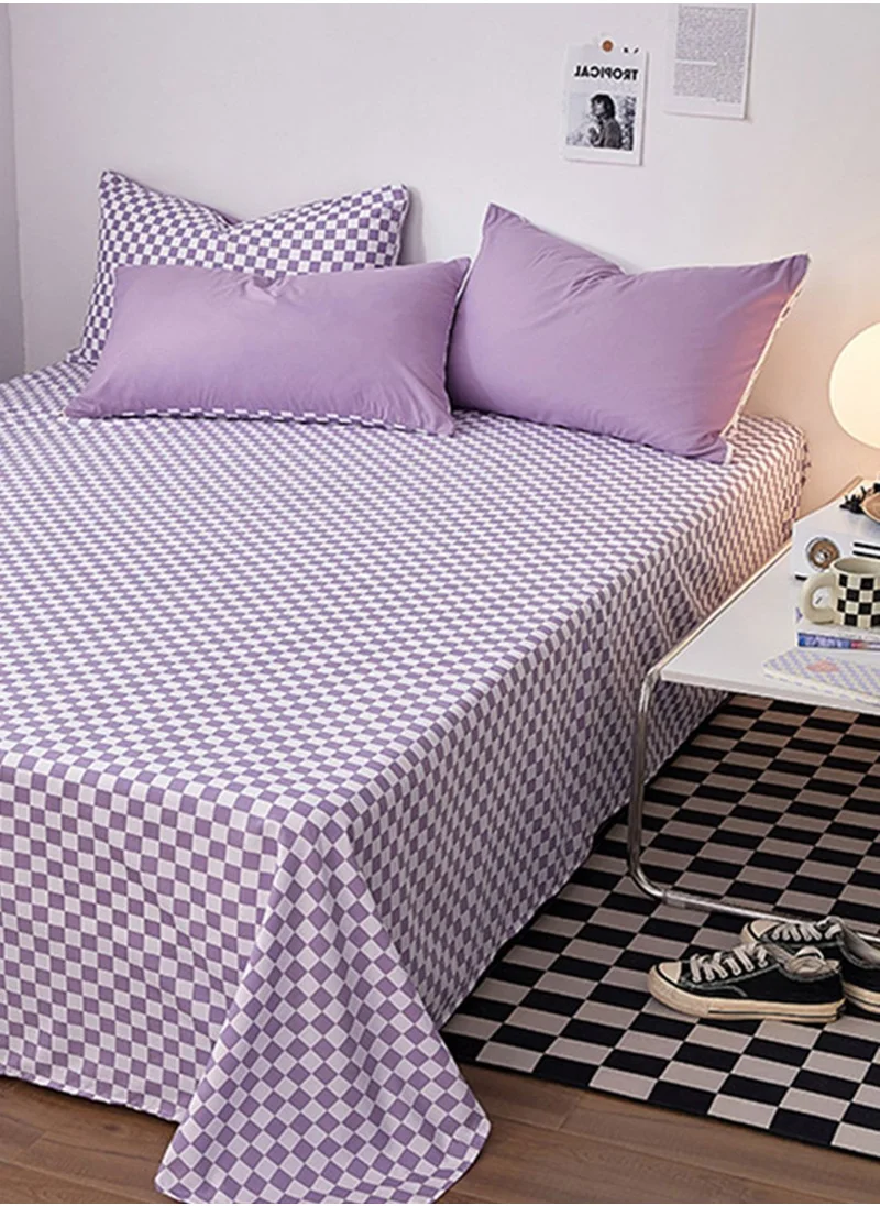 Pink Cactus Purple mosaic bedding set