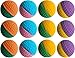 GINFH Cat Golf Balls for Indoor Kitten Toys Interactive Sponge Foam Soccer Balls TwoTone Color - Image 3