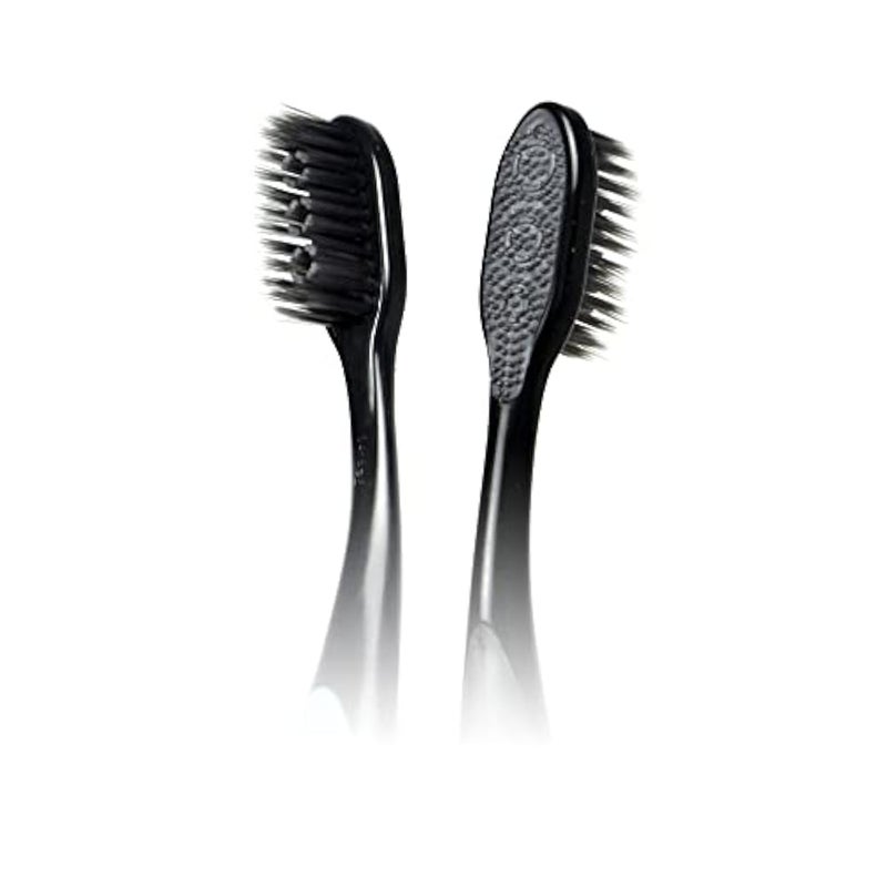 Colgate 360 Charcoal Infused Bristles Medium Toothbrush, 1 Count - Image 2