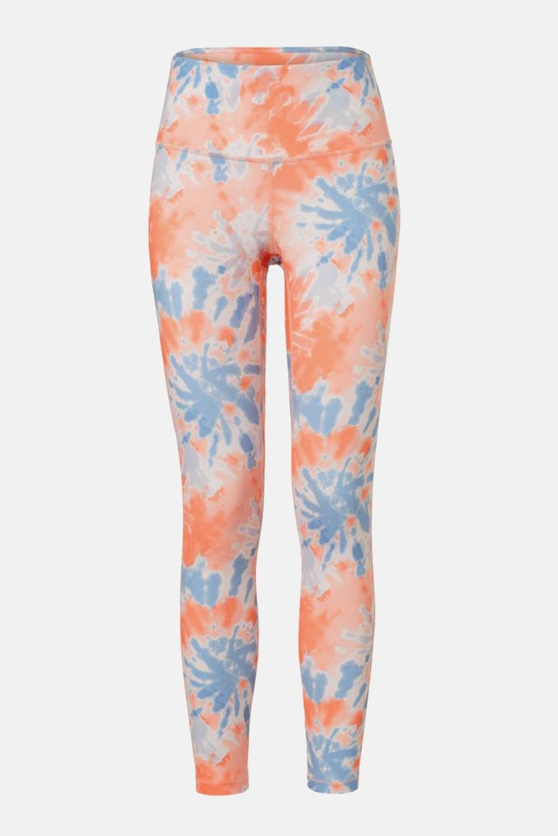 Tchibo Women Sportwear Fit Training Leggings, Orange Combo - Image 3