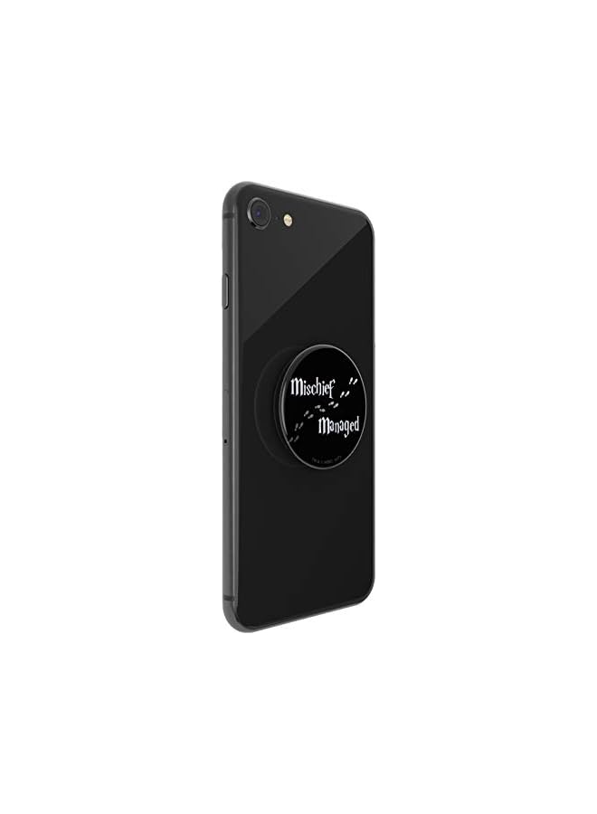 POPSOCKETS حامل Popgrip المتوسع مع مقبض علوي قابل للتبديل للهواتف الذكية والأجهزة اللوحية Mischief Managed - Image 3