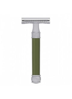 Edwin Jagger Double Edged Safety Razor (Regular Handle 83mm (33") Green)  - Image 2