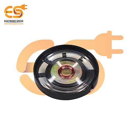 Electronicspices Electronic Spices Mini 1 Inch 8 Ohm 0.25W Coin Type Speaker for DIY Projects - Image 2
