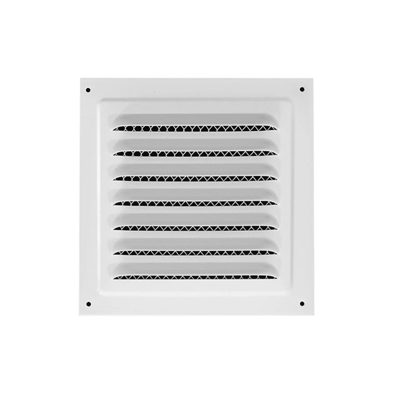 غطاء مشعب تهوية مربع أبيض 200x200 للحمام والمطبخ والمكتب - Image 2