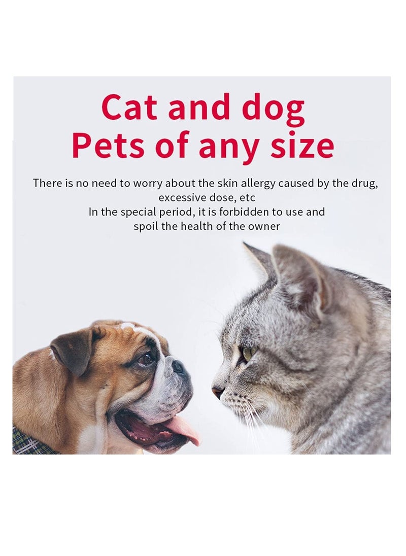 SYOSI - Pet Insect Repellent Insect Chemical Free Ultrasonic Flea Tick Repeller for Pets Cats Dogs Flea and Tick Prevention Portable Electronic Pest Control for Mice Spider Roach Rat Ant Mosquito Flea Fly - Image 1