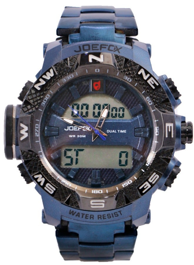 Stainless Steel Joe Fox Watches Wr30m JoeFox Men's Watch