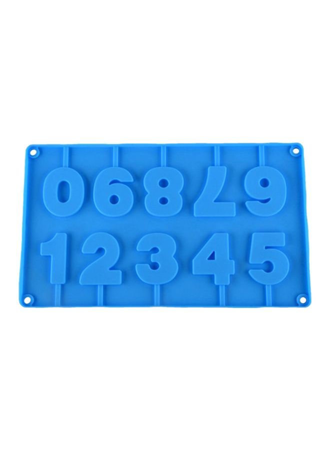 NIBEMINENT Silicone Fondant Mould Blue