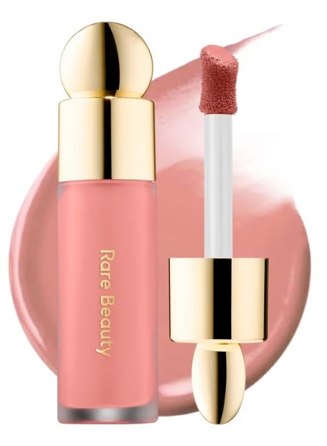 Rare Beauty by Selena Gomez Soft Pinch Liquid Blush – Bliss - Matte Nude Pink, 7.5ml) | Weightless, Long-Lasting, Buildable Liquid Blush for a Natural, Radiant Glow - Image 1