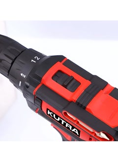 Kutra Cordless Drill 12V 28Nm Powerful Electric Drill with 2 Speed Electric Drill Set 10mm Automatic Chuck and 3900mAh Rechargeable Power Drill Kit  for Indoor and Outdoor  - Image 3