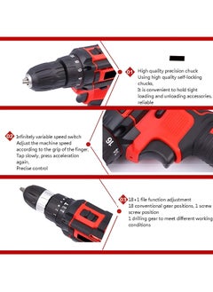 Kutra Cordless Drill 12V 28Nm Powerful Electric Drill with 2 Speed Electric Drill Set 10mm Automatic Chuck and 3900mAh Rechargeable Power Drill Kit  for Indoor and Outdoor  - Image 5