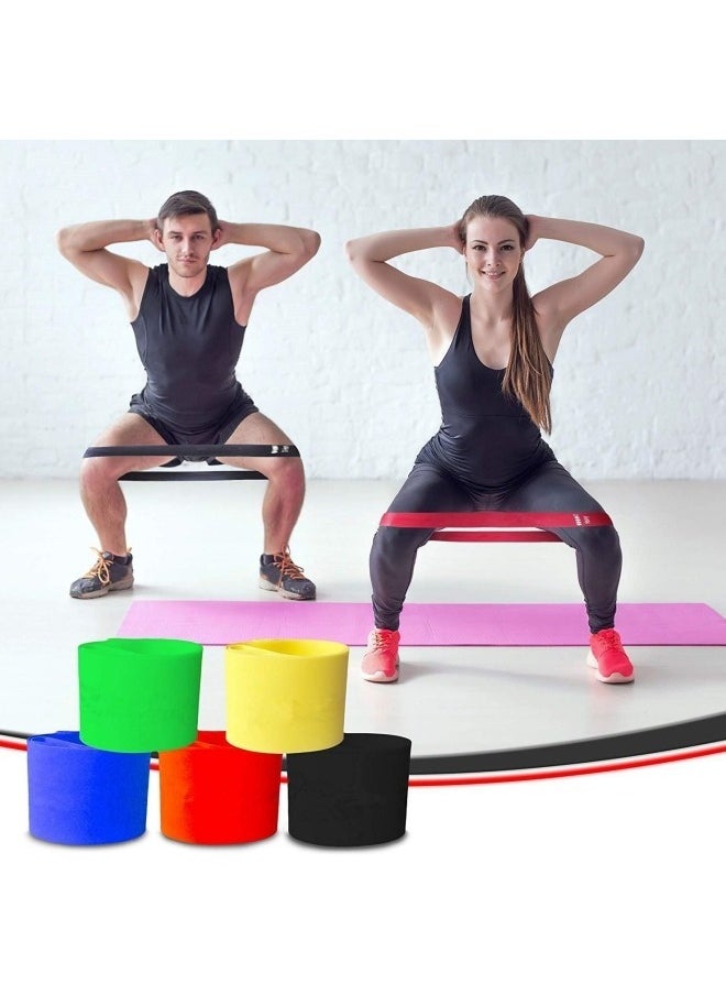 Resistance Band, Portable Resistance Bands for Workout, Natural Latex Material, 5 Different Resistance Levels, for Strength Training & Fitness Workouts, Pilates, Yoga, Fitness and Physical Therapy - pzsku/Z6719F8CB9BBB66B7DE4CZ/45/_/1723995776/478b1703-26bd-420c-936b-cddb12942538