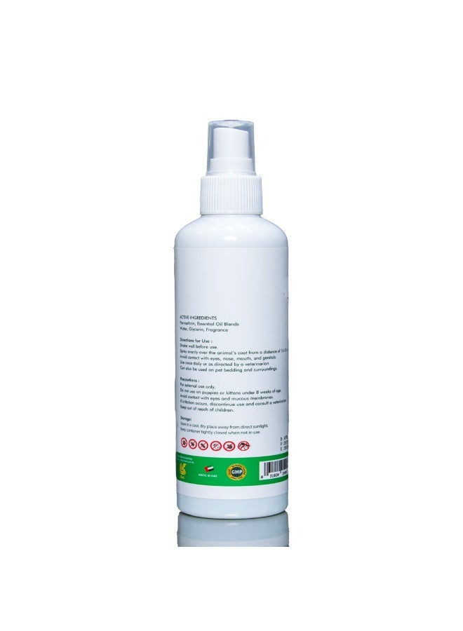 Pet Plus Fleas & Ticks Repellent Spray 250ml - Image 2