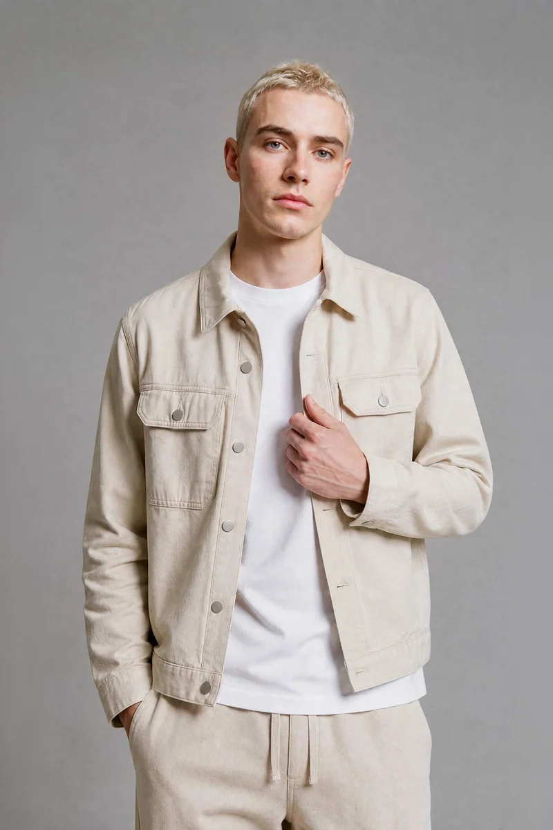 DeFacto Regular Fit Long Sleeve Denim Jacket