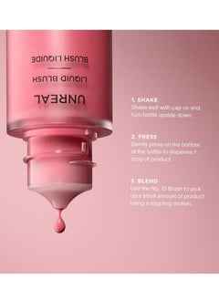 أورجلاس Hourglass Unreal Liquid Blush - Future: الدهنية السائلة المجنونة والحديثة لإنشاء إنعكاس مشرق في المستقبل  - Image 5