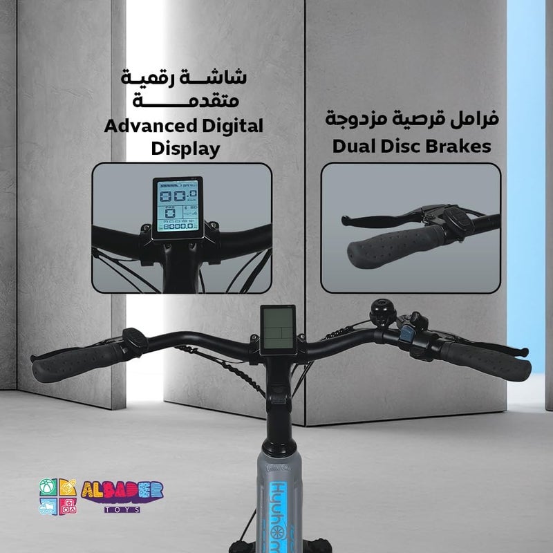 ALBADER Electric Bikes for Adults, Electric Bike 28 Inch with 3 Riding Modes, Electric Scooter With 36V and10AH battery, Bike With Max Speed 35 KM/H & 30 KM Range - Image 5