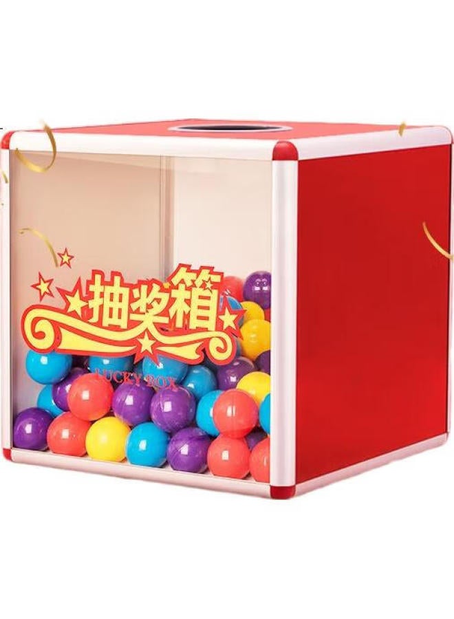 Jin Longxing Jinlongxing, Lottery Box, Raffle Box, Prize Drawing Box, Small Transparent Prize Box For Annual Meetings, Aluminum Alloy Detachable Prize Drawing Box, Prize Drawing Box For Annual Meetings And Ceremonies, Small Size A1185 - Image 3