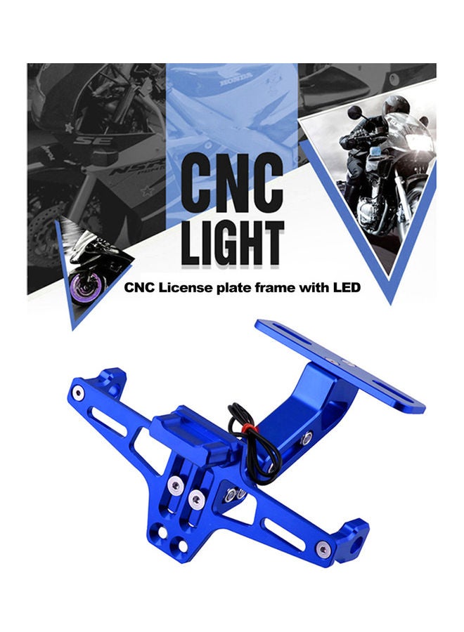 Loquat Motorcycle Adjustable Holding Bracket With Turn Signal Lights - Image 2