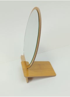 MtjrNet Standing Makeup Mirror Easy To Use Always Handy Standing Face Mirror  - Image 4