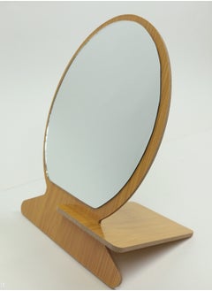 MtjrNet Standing Makeup Mirror Easy To Use Always Handy Standing Face Mirror  - Image 3