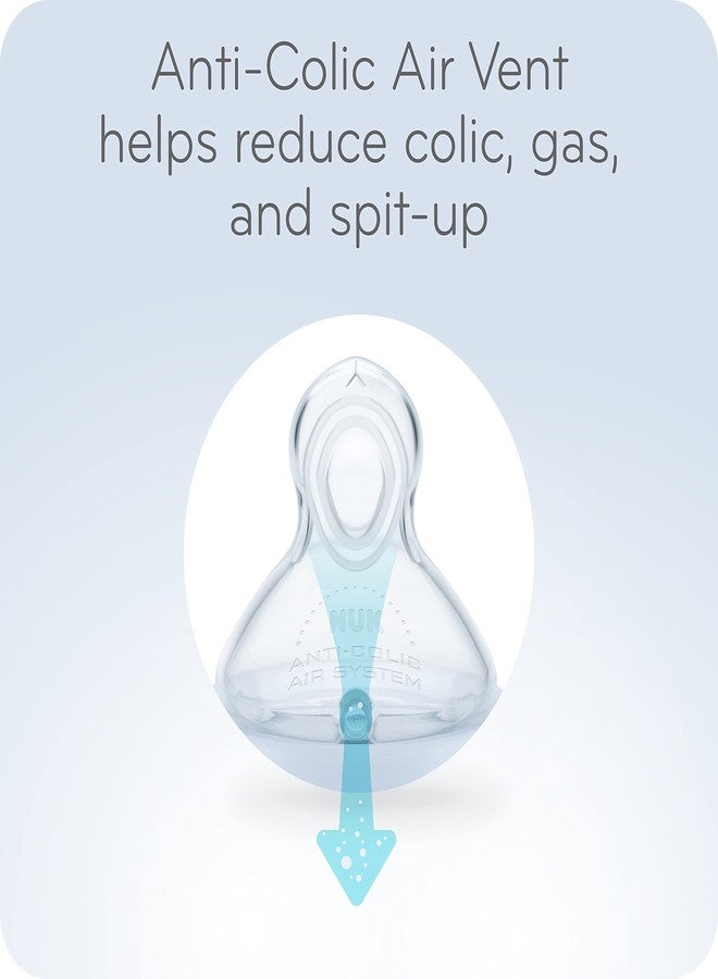 NUK Smooth Flow Anti Colic Baby Bottle Newborn Gift Set - Image 2