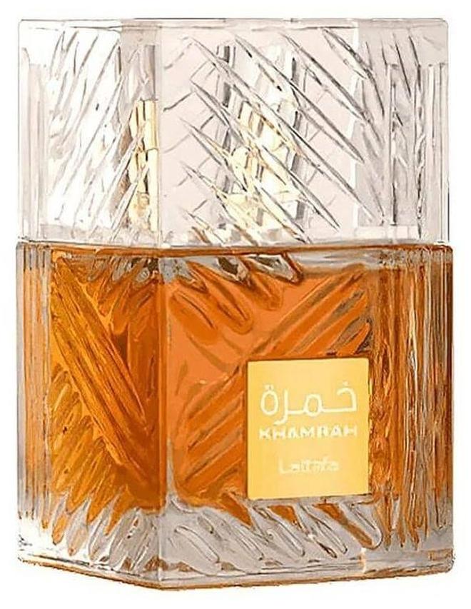 Lattafa KHAMRAH EAU DE PERFUME 100ML - Image 1