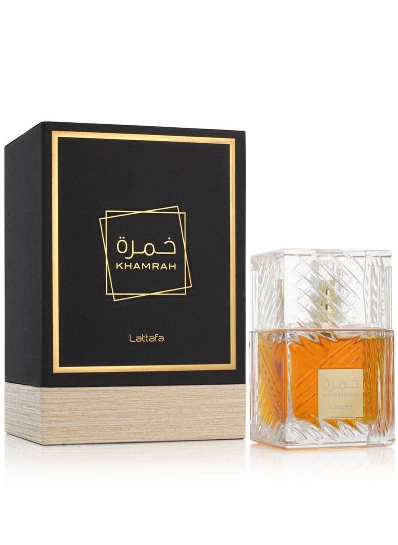 Lattafa - KHAMRAH EAU DE PERFUME 100ML - Image 1