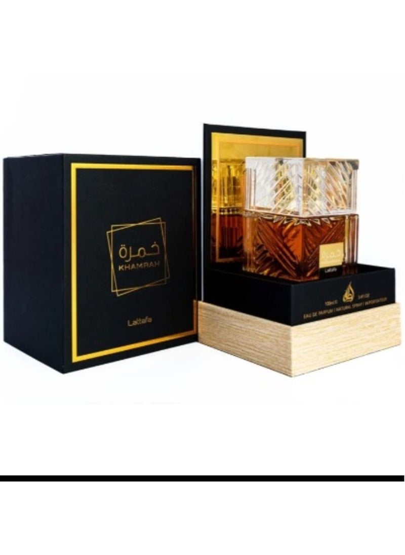 Lattafa - KHAMRAH EAU DE PERFUME 100ML - Image 1