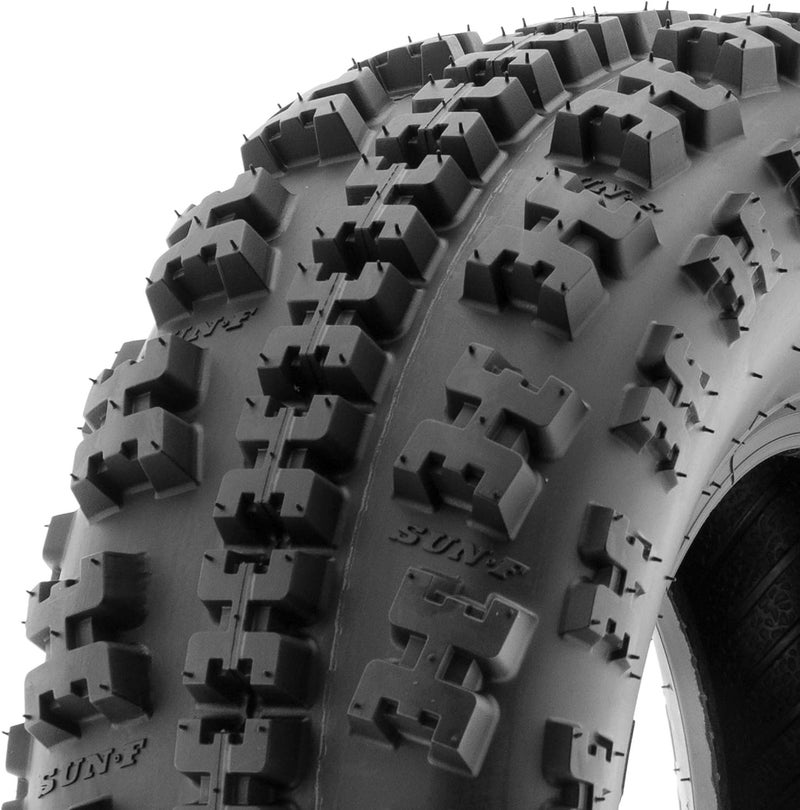 SUNF ATV UTV Knobby Sport Tire 22x7-10,6 PR Tubeless A027 - Image 1