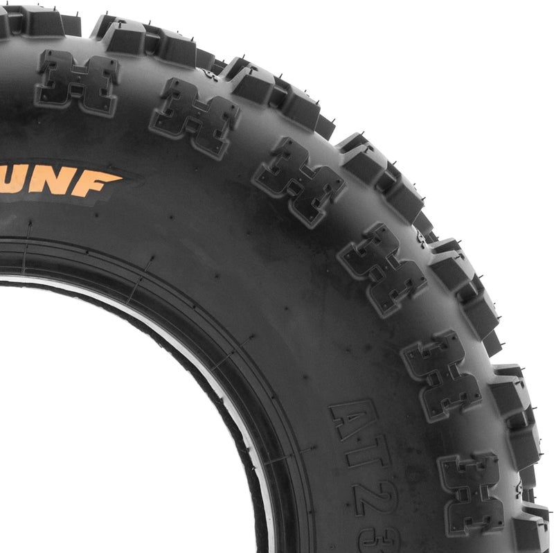 SUNF ATV UTV Knobby Sport Tire 22x7-10,6 PR Tubeless A027 - Image 3