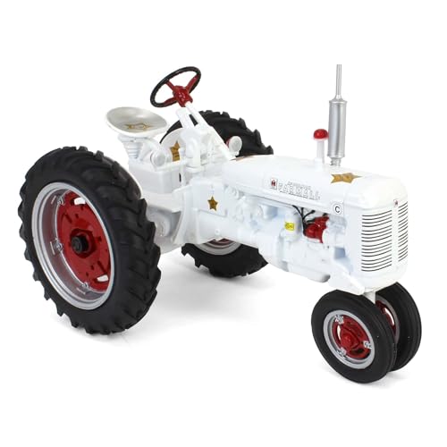ERTL 116 Farmall C White Demonstrator Tractor 75th Anniversary 44414 - Image 5