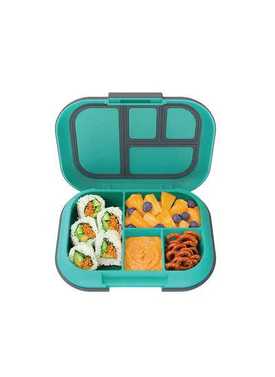 Bentgo Bento Style Kids Chill Lunch Box - Electric Aqua