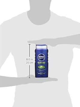 NIVEA MEN Shower Gel Energy 6 x 400ml Energizing Body Wash with Mint Extract Allin1 Shower Gel for Men Strong NIVEA Men Shower Gel with Fresh Masculine Scent - Image 5