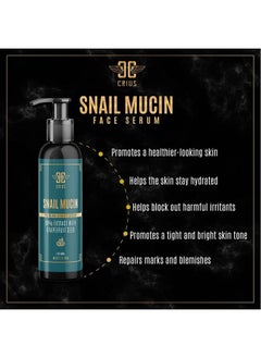 Snail Mucin Face Serum 2 Oz Hyaluronic Acid Serum For Face Anti Aging Facial Serum Brightening & Hydrating Serum For Face With Vitamin E Men & Women - pzsku/Z671A95FD622F01A42ABBZ/45/_/1683529741/3c5122f2-a1a4-467e-892c-e6295f97caad