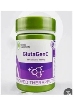 Simplee Supplements Gluta Gen C 60 Capsules 