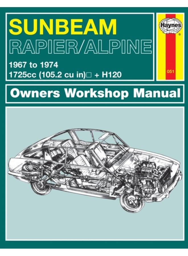 Sunbeam Alpine Rapier Owners Workshop Manual 67 74 - Paperback