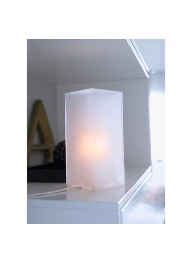 GRONO Table lamp frosted glass white 22 cm - Image 2