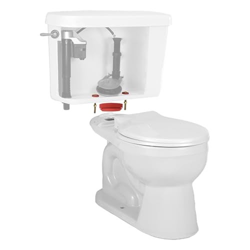 Korky 481BP Universal Toilet Tank To Bowl Gasket & Hardware Kit - Fits Most 3-Inch, 2-Piece Toilet Tanks - Made in USA , Red , Large (3") - Image 4